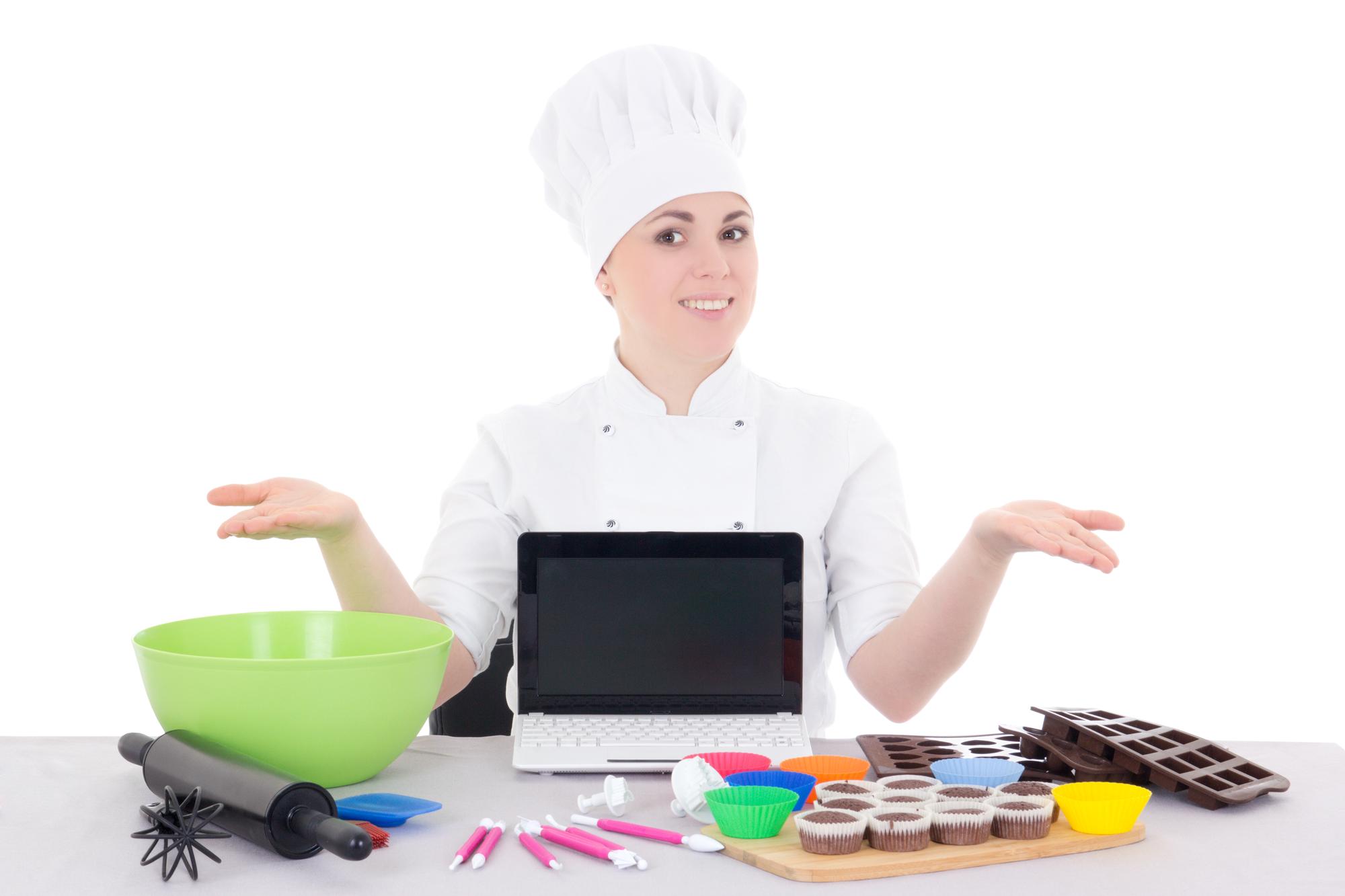 Studio cucina per lezioni online